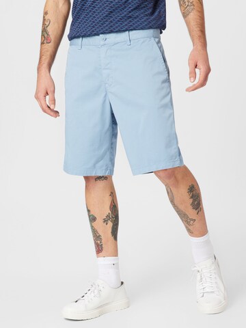 UNITED COLORS OF BENETTON Loosefit Chino in Blauw: voorkant