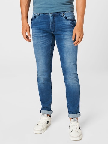 BRAX Slimfit Jeans 'Chuck' in Blauw: voorkant