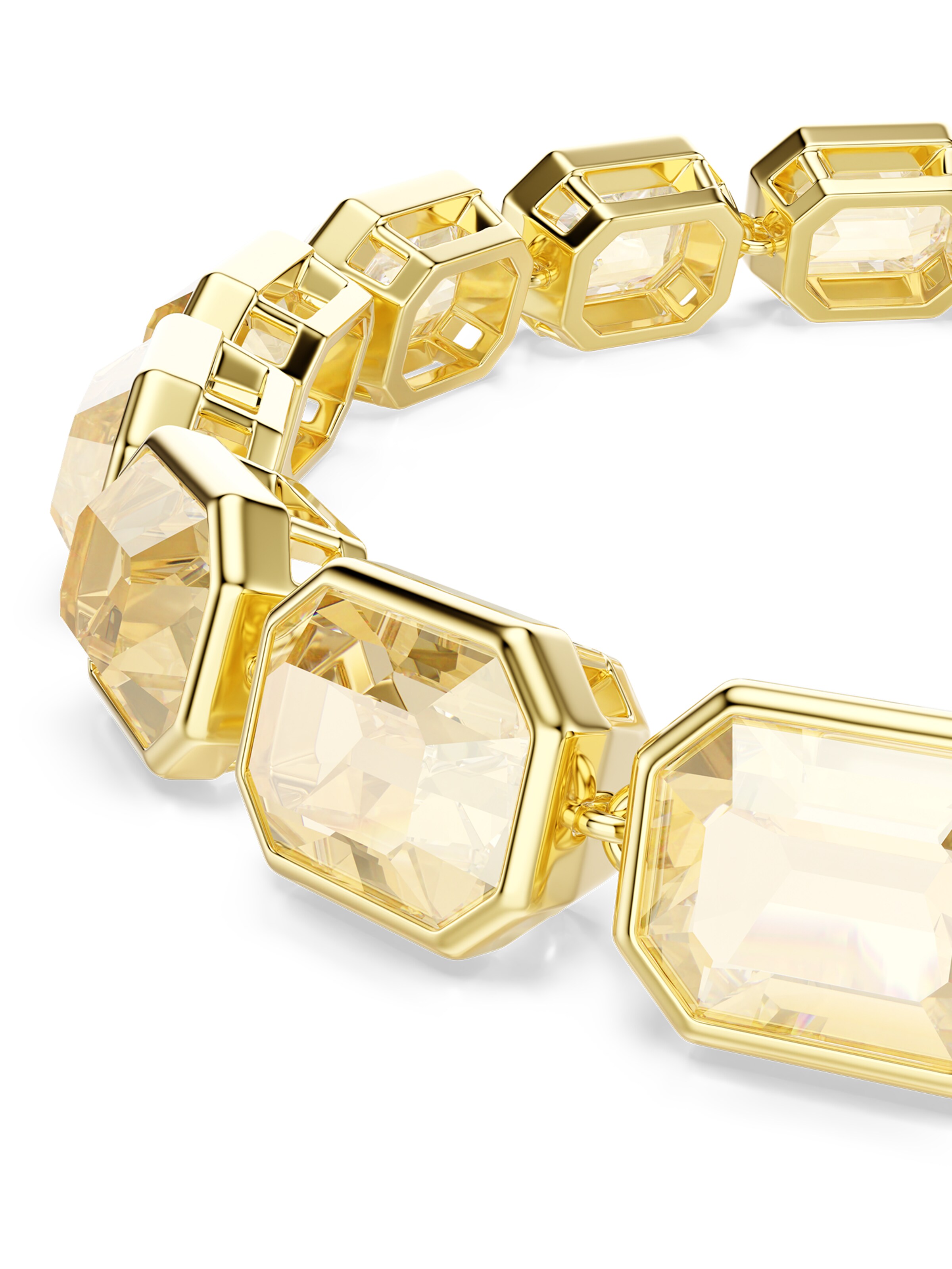 Bracelet 'Millenia' Swarovski en or