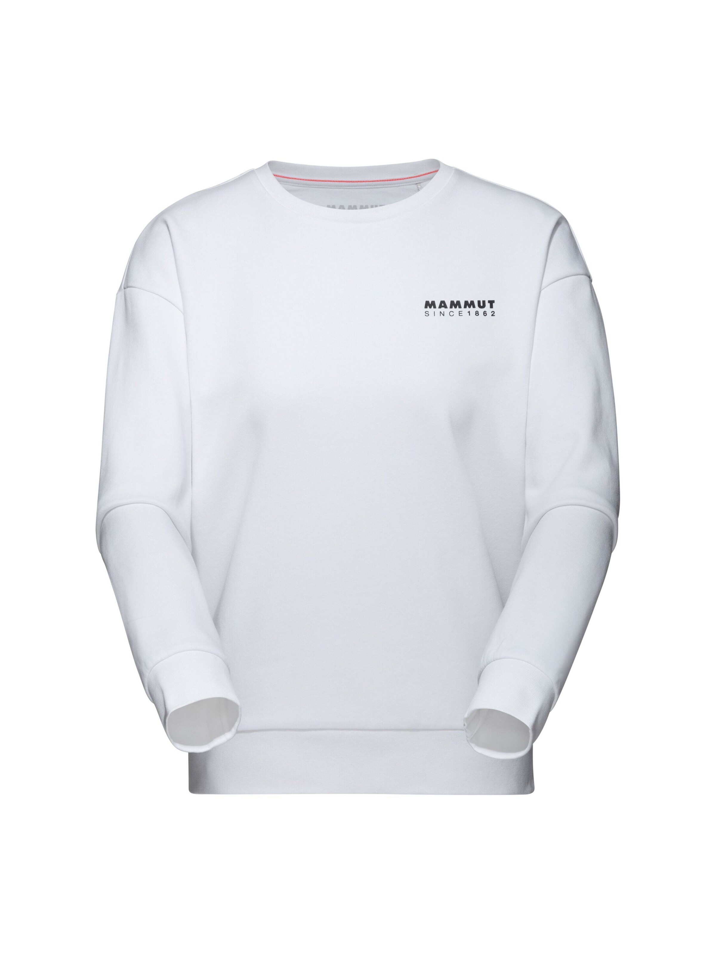 MAMMUT Sportsweatshirt  ‘Core 1862’ in Weiß: Vorderseite