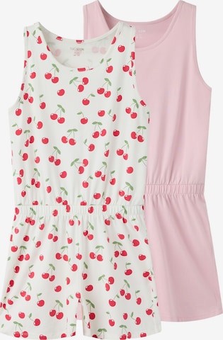 TWO SOON Overall in Pink: Vorderseite