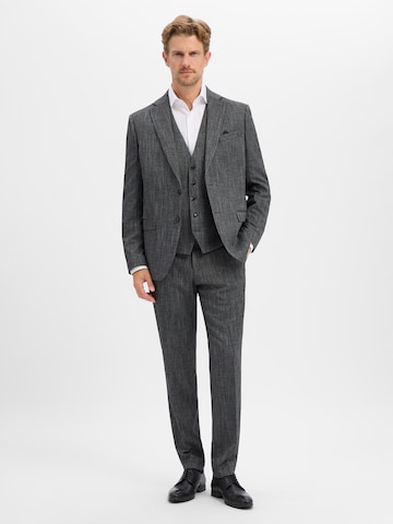 Finshley & Harding Regular Trousers with creases in Grey
