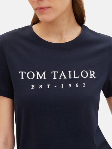 TOM TAILOR Shirt in Blue