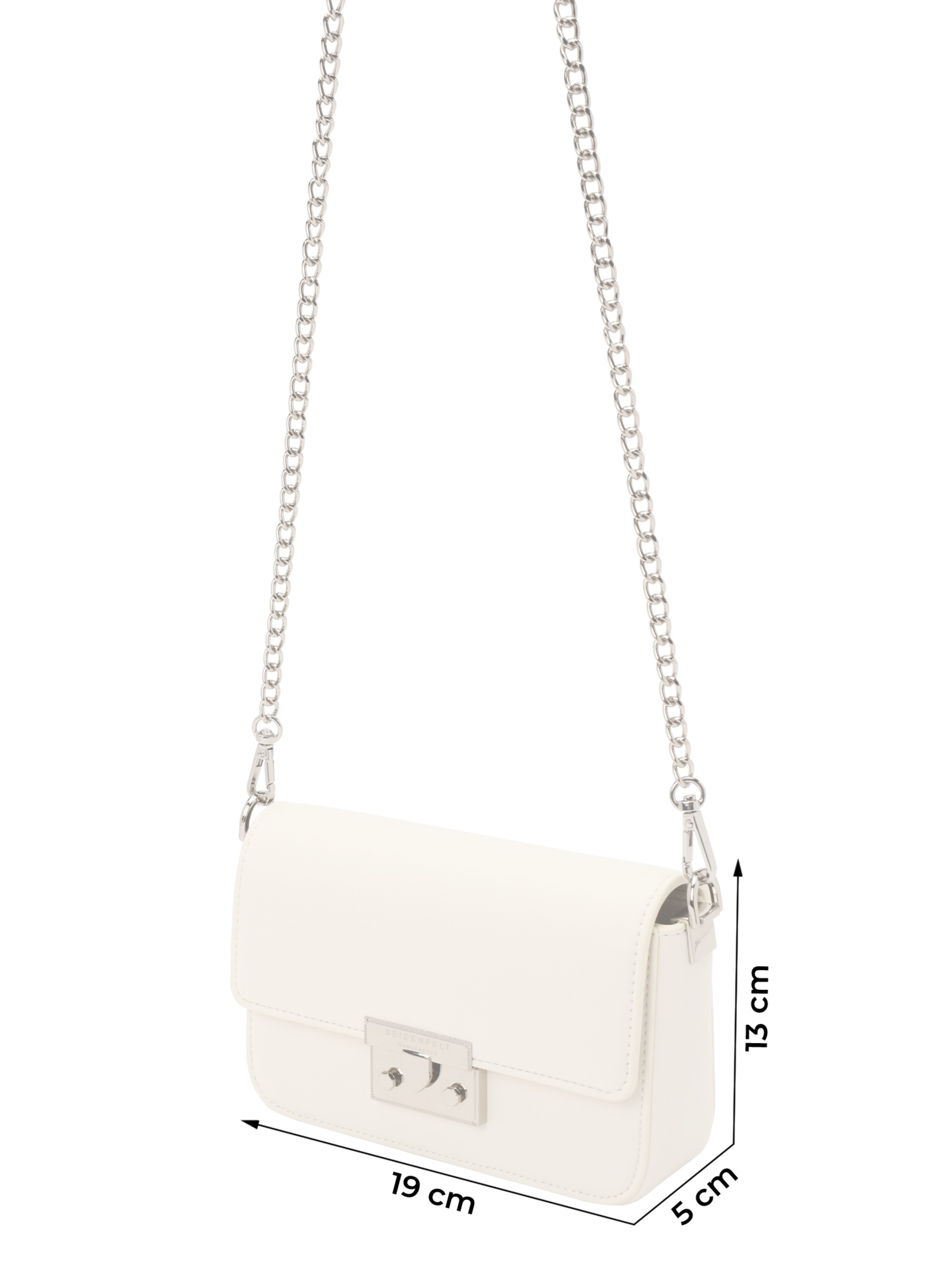 Seidenfelt Crossbody bag in White