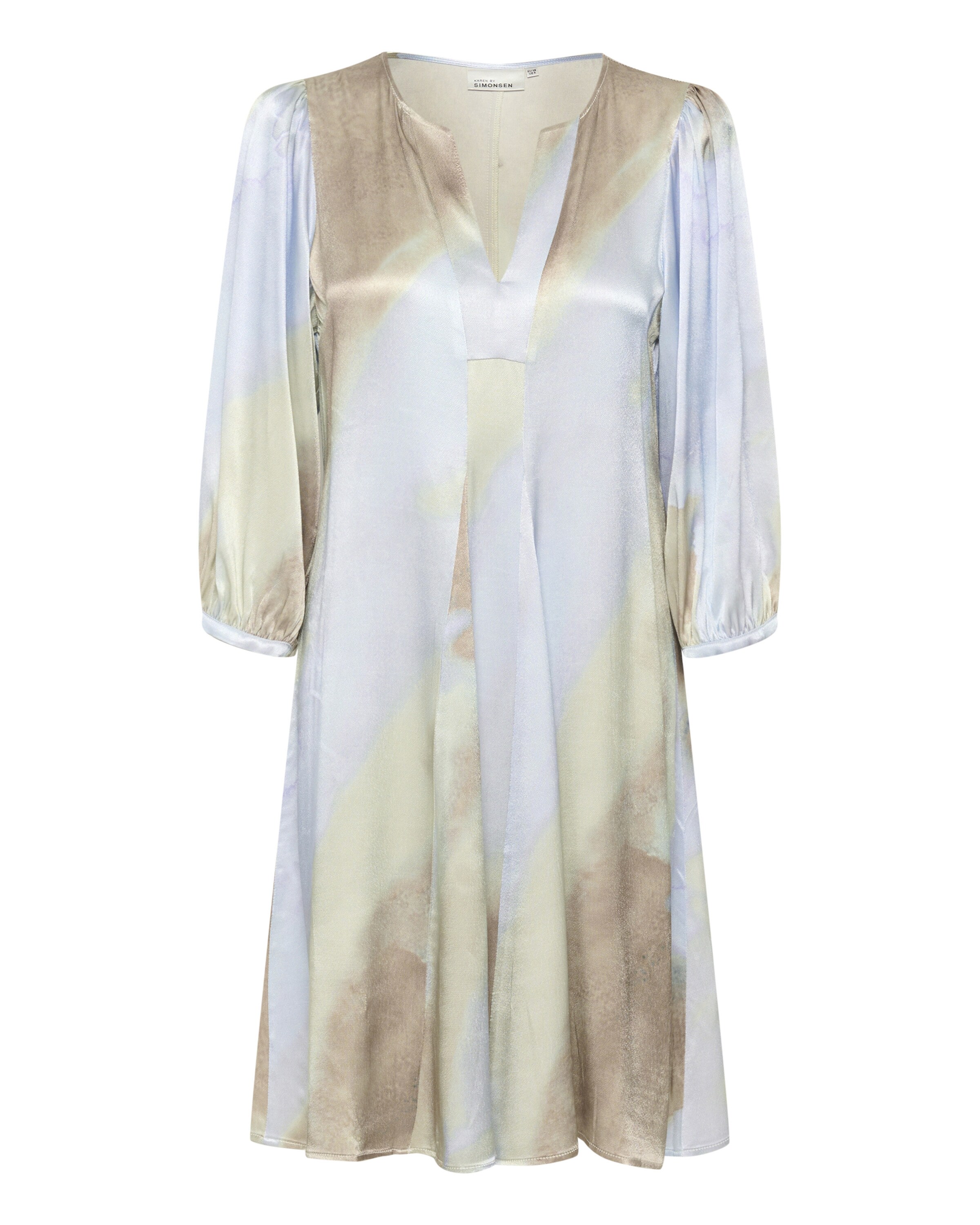 KAREN BY SIMONSEN Kjole 'Olga' i blå: forside