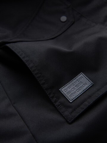 Ombre Winter Parka in Black