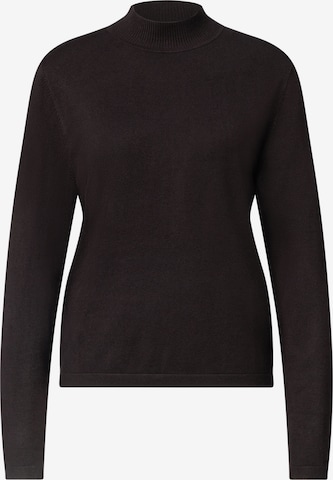 Street One Studio Langarm Pullover mit Turtle Neck in Braun: Vorderseite