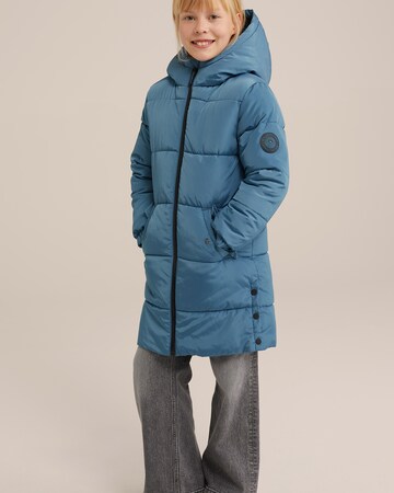 WE Fashion Winterjas in Blauw