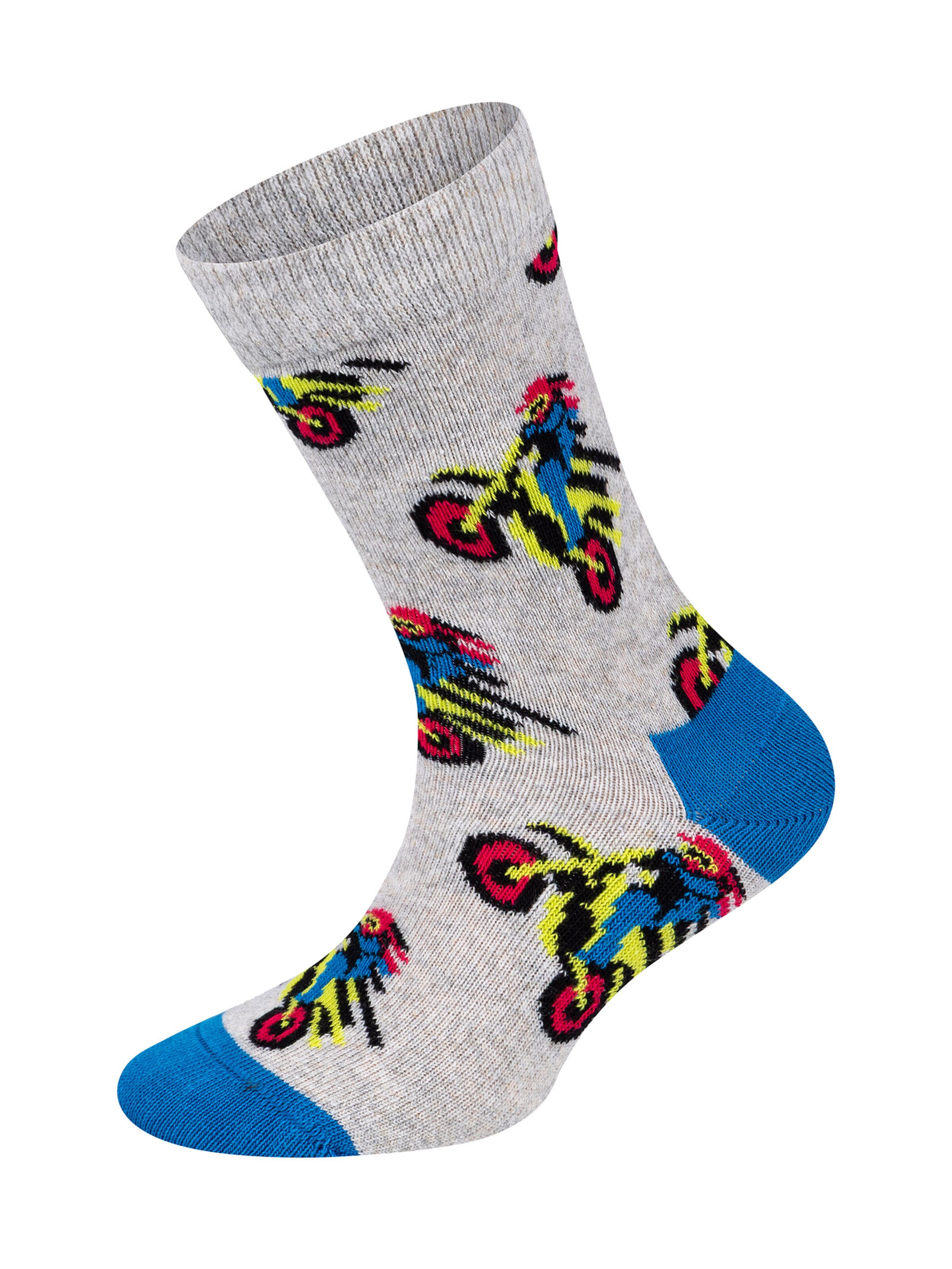 Happy Socks Sokken 'Motorbike & Cars' in Gemengde kleuren