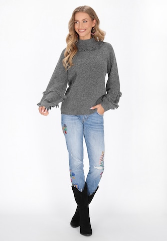 IZIA - Jersey en gris