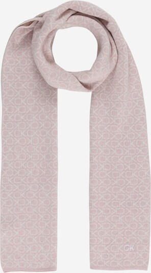 Calvin Klein Écharpe en gris clair / rose, Vue avec produit