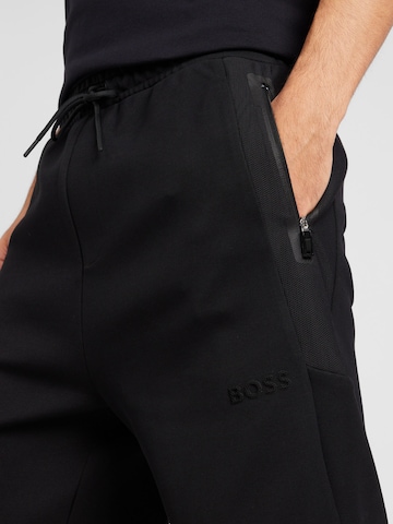 Regular Pantalon 'Headlo 1' BOSS Green en noir