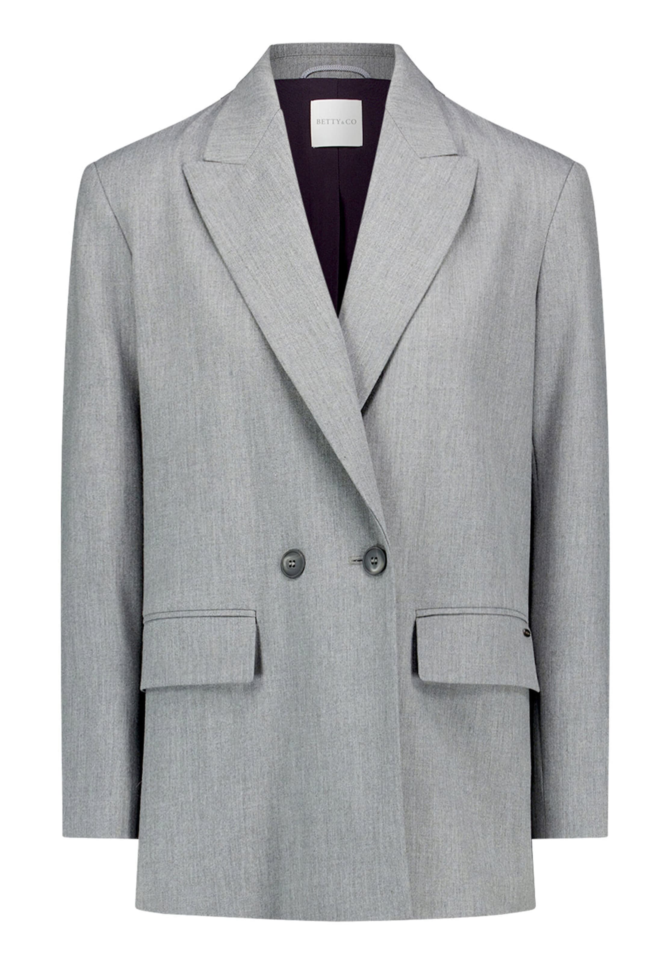 Betty & Co Blazers in 34 in de kleur Grijs gemêleerd, Productweergave