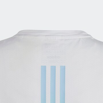ADIDAS SPORTSWEAR Performance Shirt 'Aeroready 3-Stripes' in White