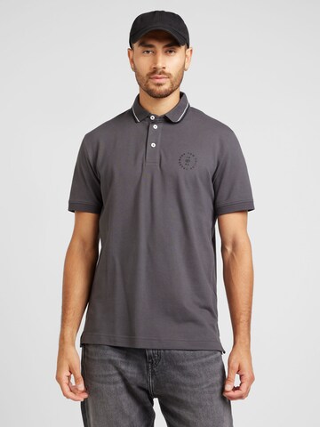 TOM TAILOR Poloshirt in Grau: predná strana