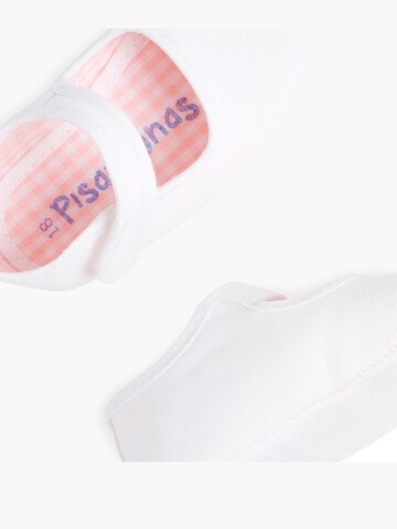 Ballerines Pisamonas en blanc