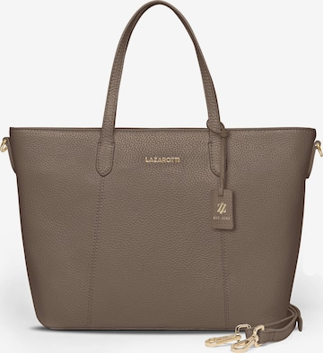 Lazarotti Shopper 'Bologna' in Braun: Vorderseite