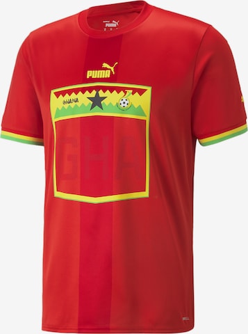 PUMA Tricot 'Ghana 22/23 Replik Auswärts' in Rood: voorkant