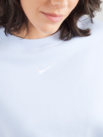 Nike Sportswear Sweatshirt 'Phoenix Fleece' in Blauw