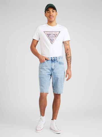 Calvin Klein Jeans Normální Džíny – modrá