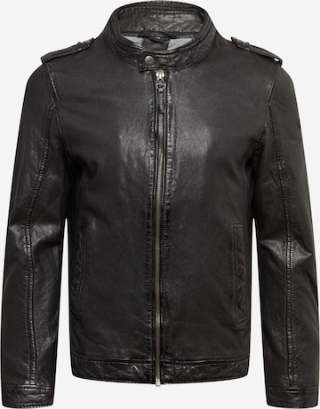 Gipsy Between-Season Jacket 'Maktos' in Black: front
