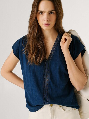 Pepe Jeans T-Shirt 'Mila' in Blau