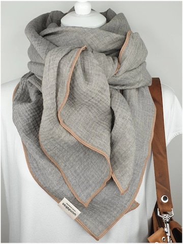 wundabaa Schal 'Musselin' in Beige