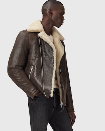 AllSaints - Chaqueta de invierno en marrón
