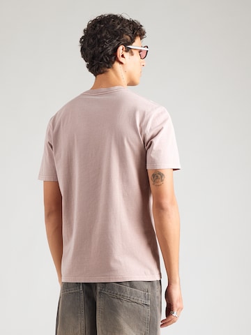 Volcom - Camiseta 'SOLID STONE' en marrón
