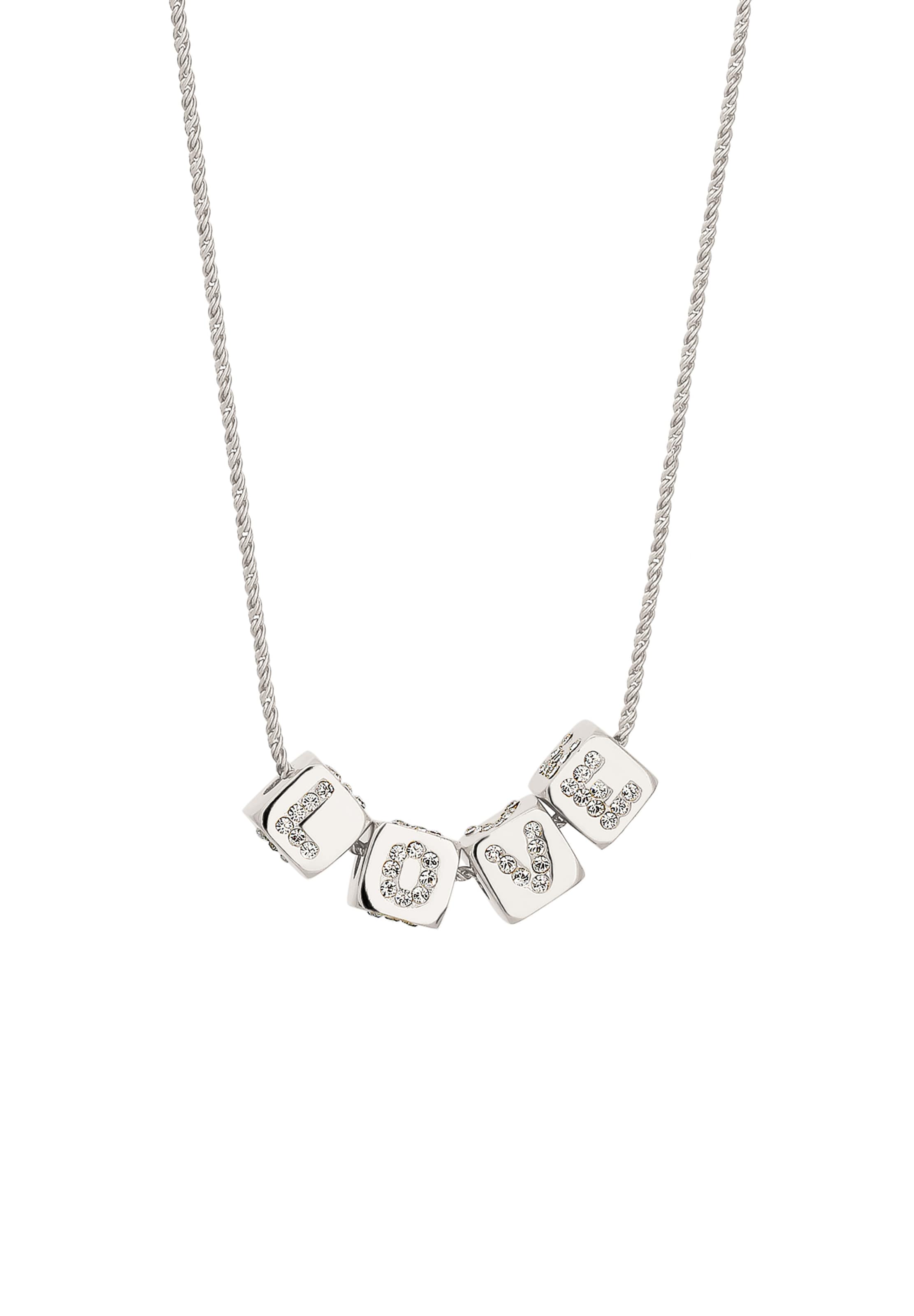 ELLI Kette in Silber: Vorderseite