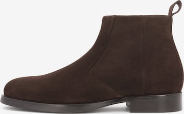 Chelsea Boots Kazar en marron : devant