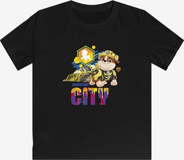 T-Shirt 'Rubble Adventure City' F4NT4STIC en noir : devant