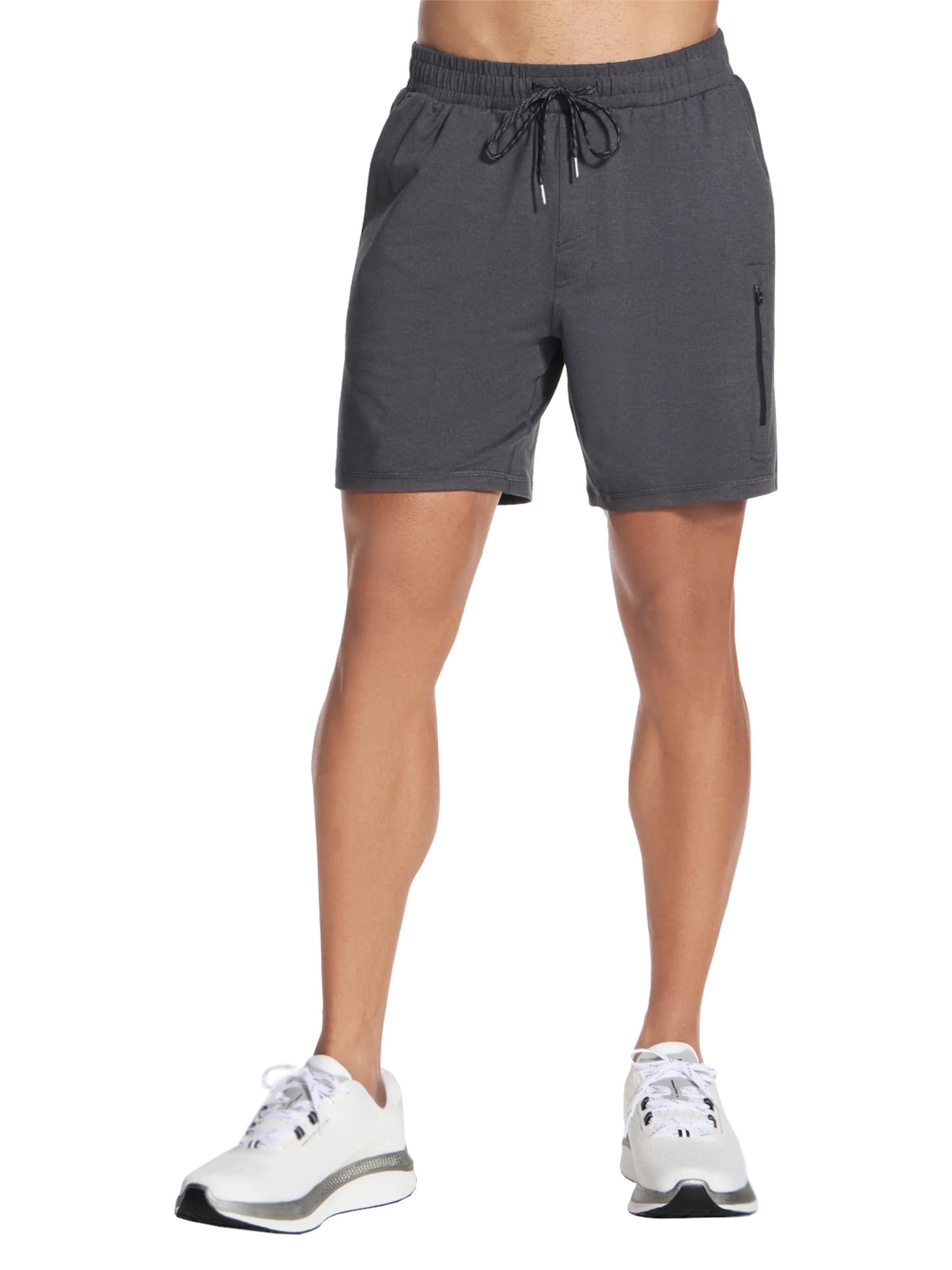 SKECHERS Regular Workout Pants 'Weekend 7' in Black: front