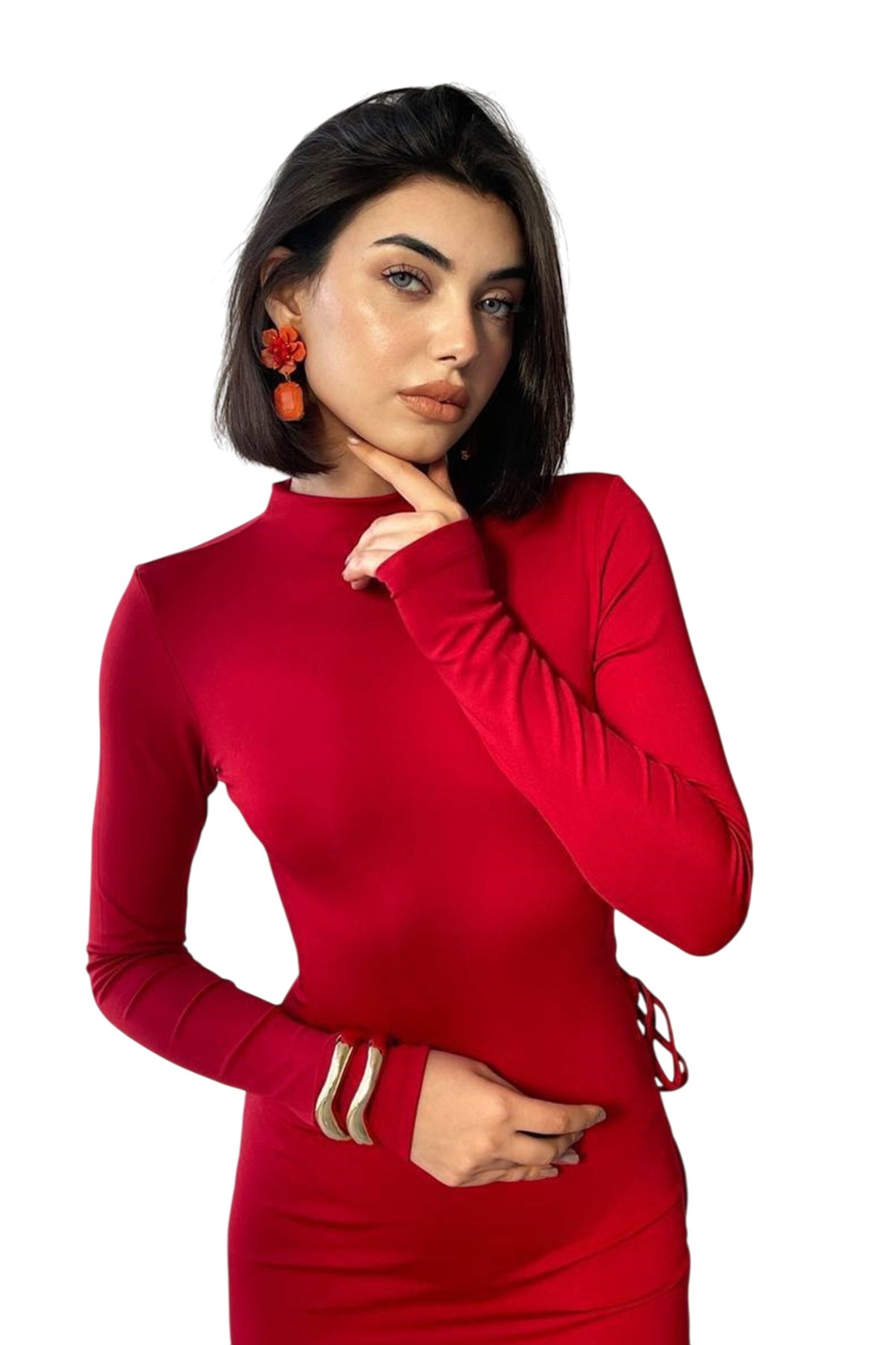 WOMAN VISION Avondjurk in Rood