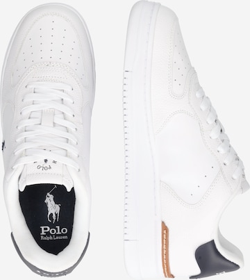 Polo Ralph Lauren Rövid szárú sportcipők 'Masters' - fehér