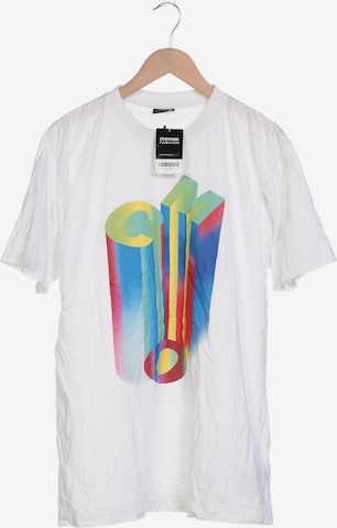 Marcelo Burlon T-Shirt XL in Weiß: predná strana