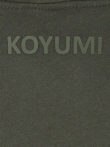 Koyumi Sweatshirt 'Suheyla Love It' in Green