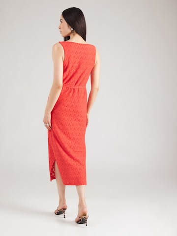 VILA Kjole 'VIAMALINA' i rød