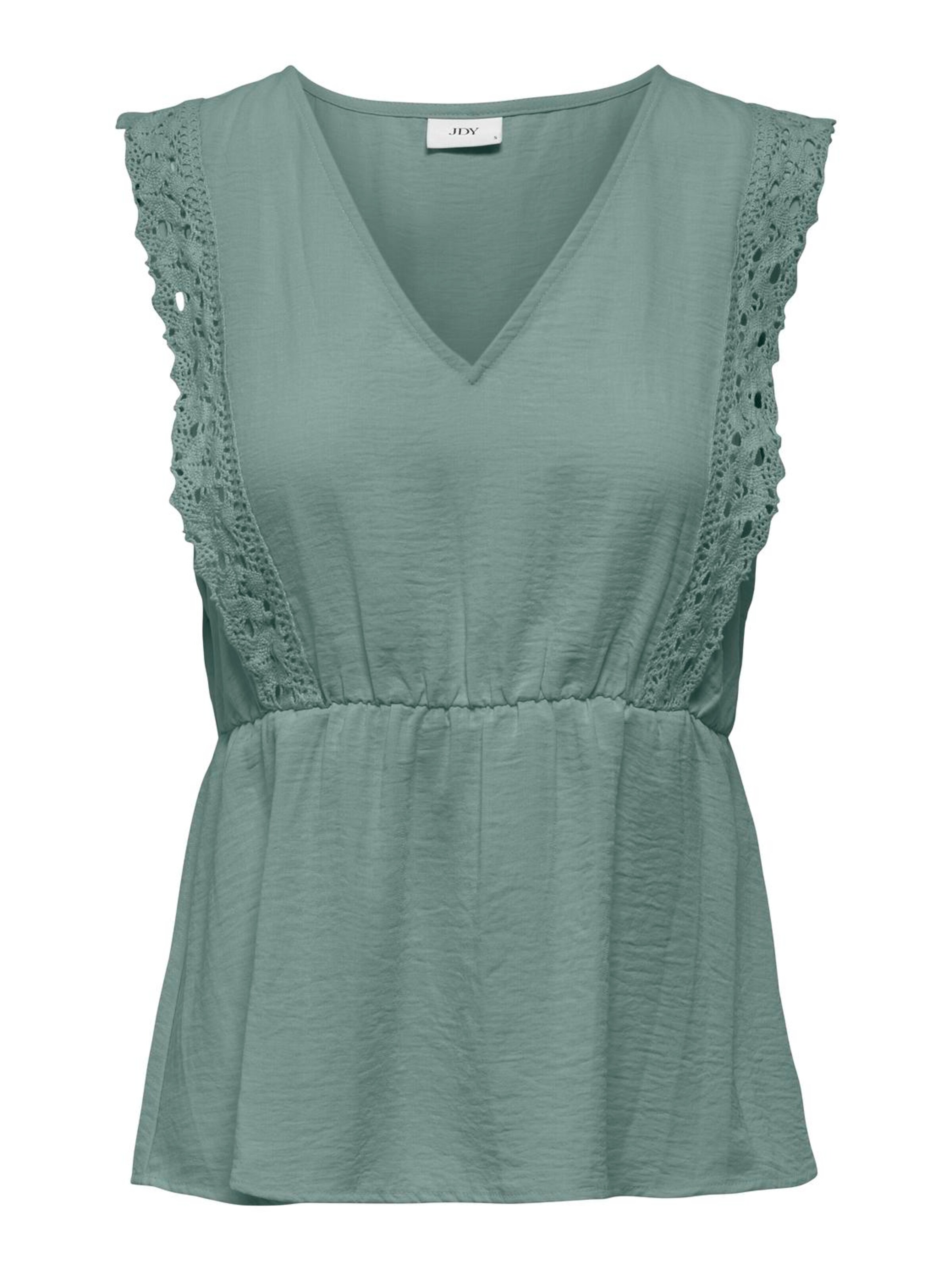 Chemisier 'DIVYA' JDY en vert : devant