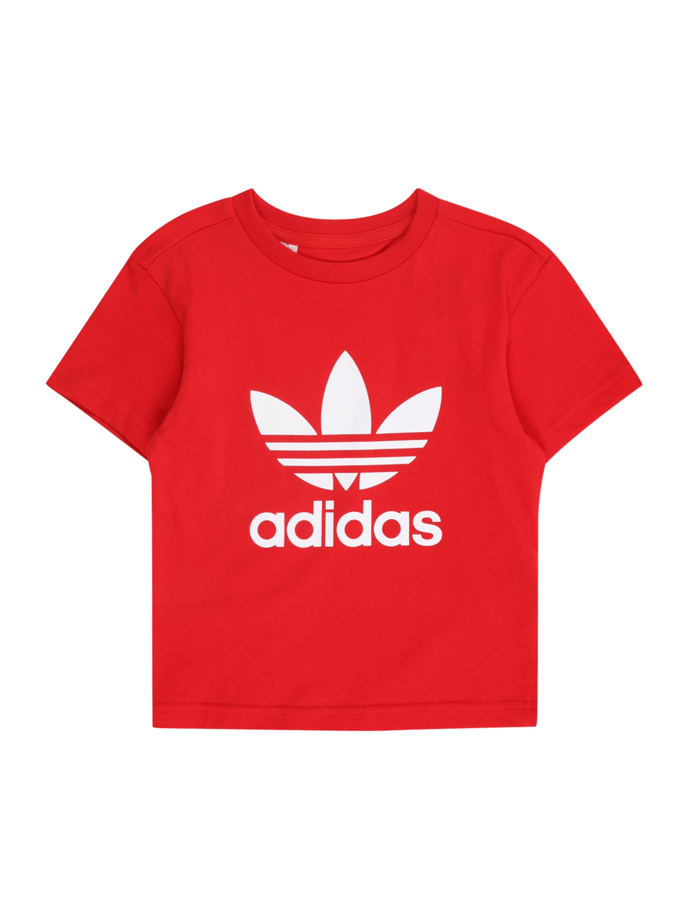 Tricou 'Trefoil' de la ADIDAS ORIGINALS pe roșu: față
