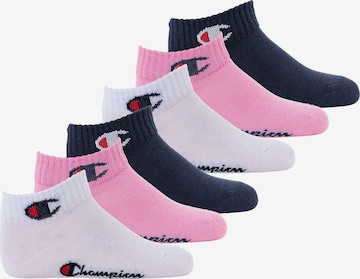 Calzino sportivo di Champion Authentic Athletic Apparel in rosa: frontale