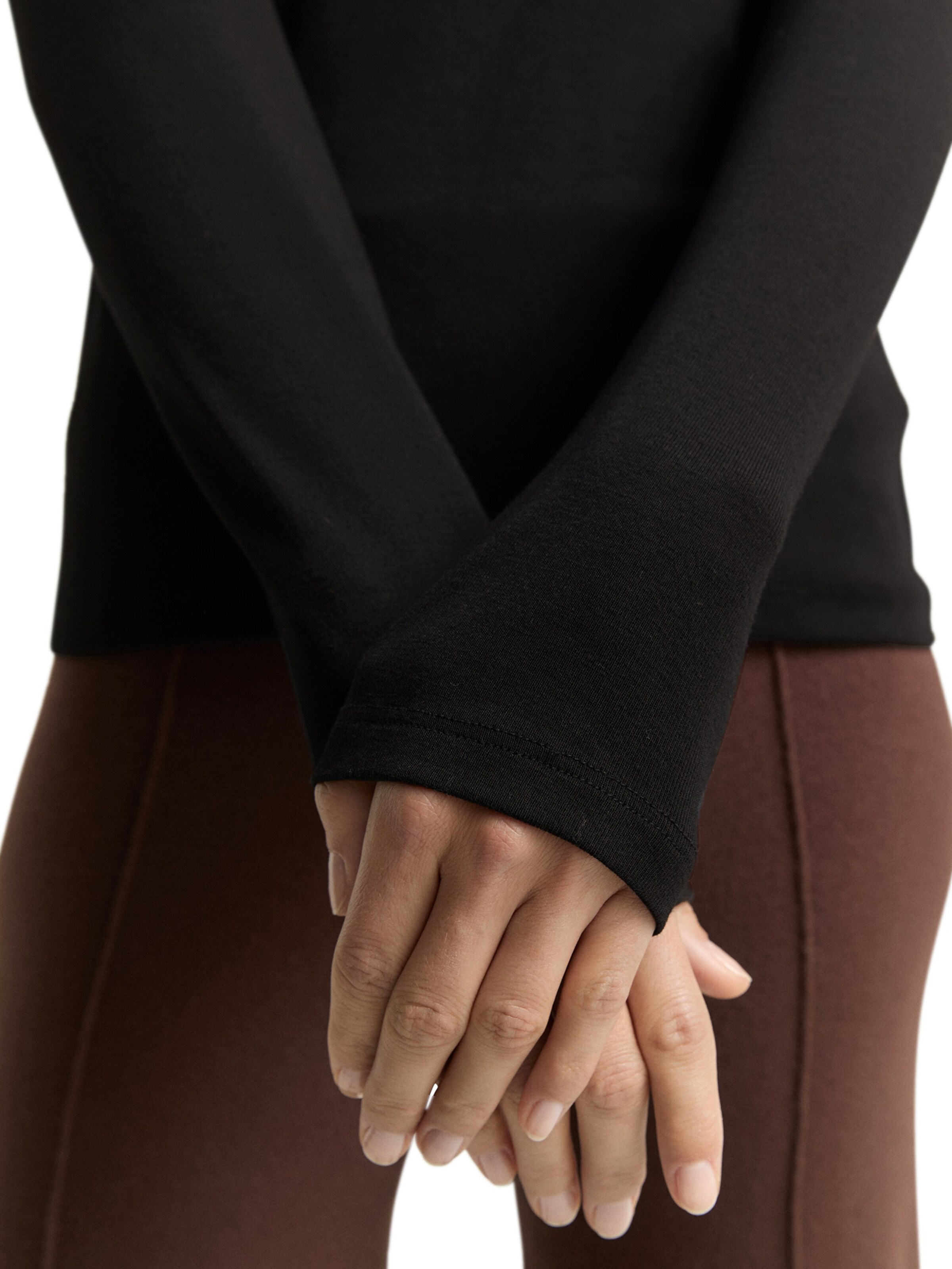 TOM TAILOR T-shirt i svart