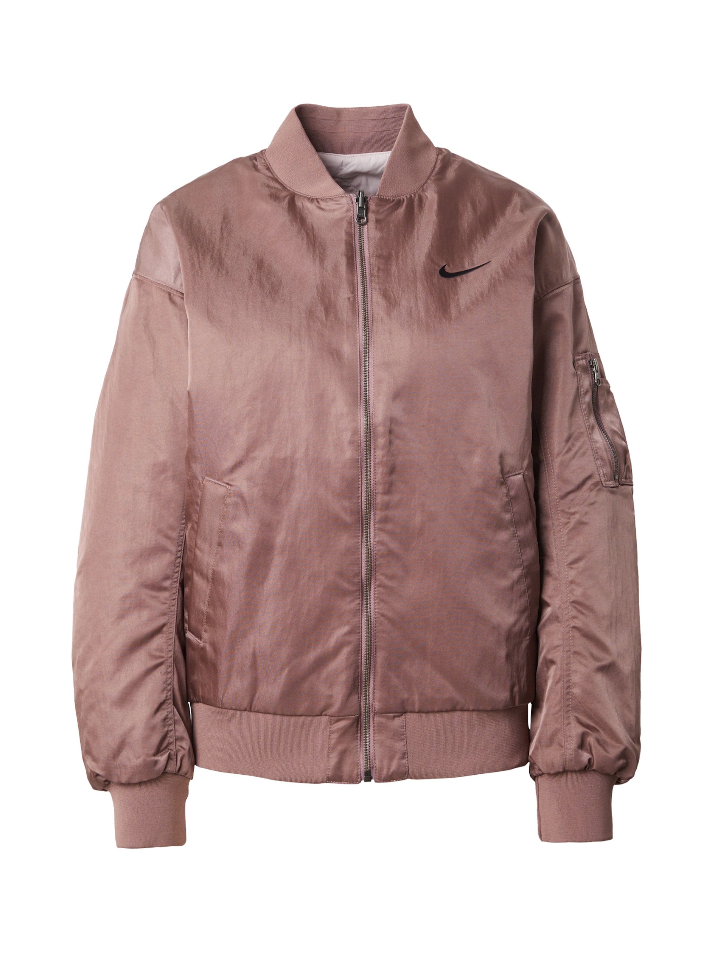 Nike Sportswear Overgangsjakke i lilla: forside
