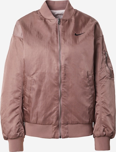 Nike Sportswear Jacke in mauve / pastelllila / schwarz, Produktansicht