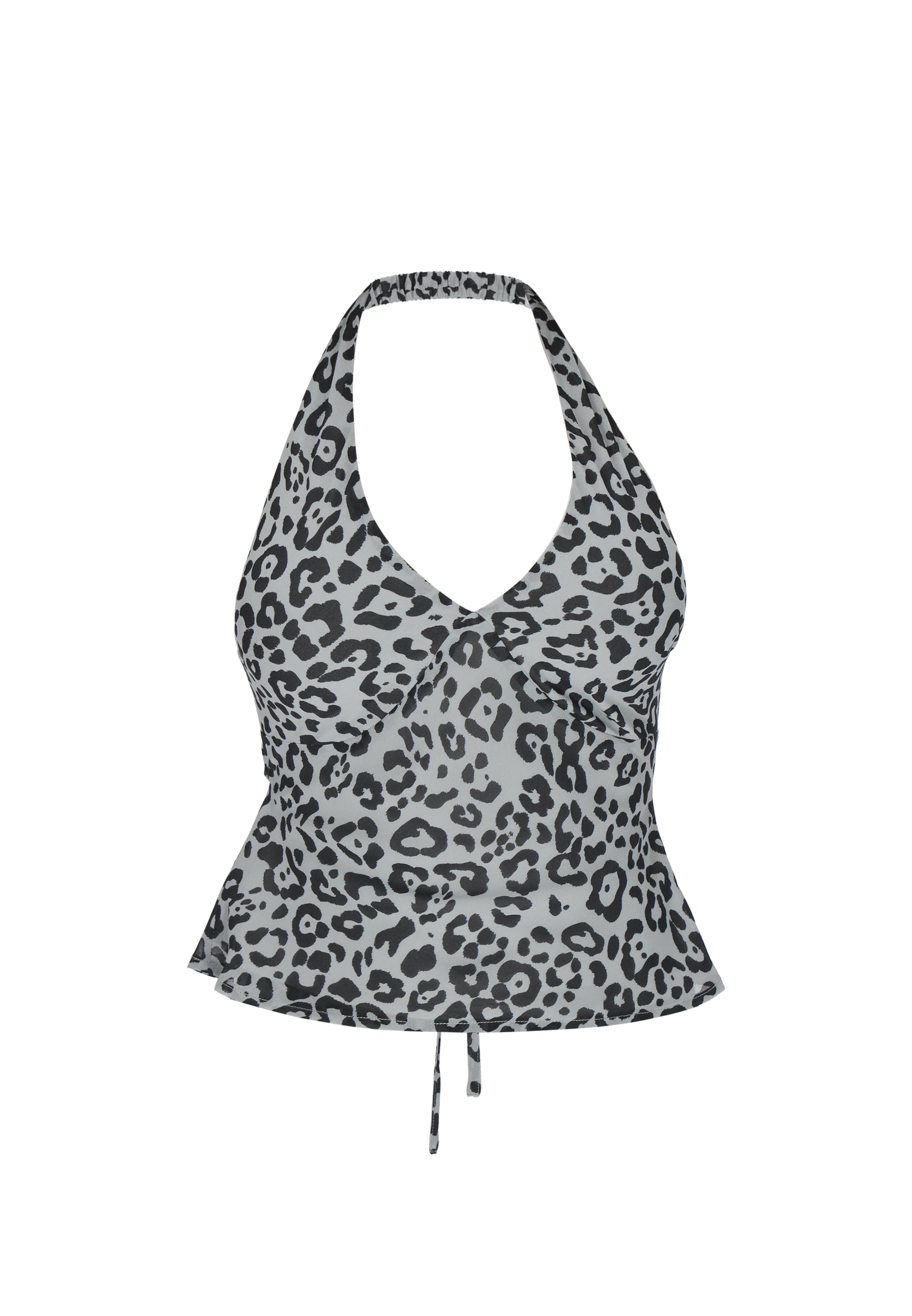 faina - Top 'Festive' em preto: frente