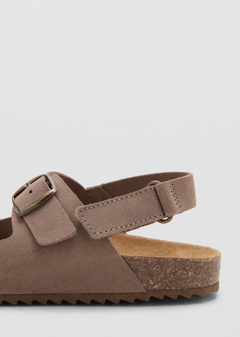 MANGO KIDS Sandals & Slippers 'Carlo' in Brown