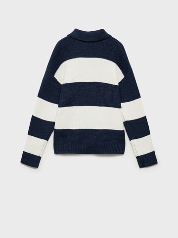 MANGO KIDS Pullover 'Oliver' i blå