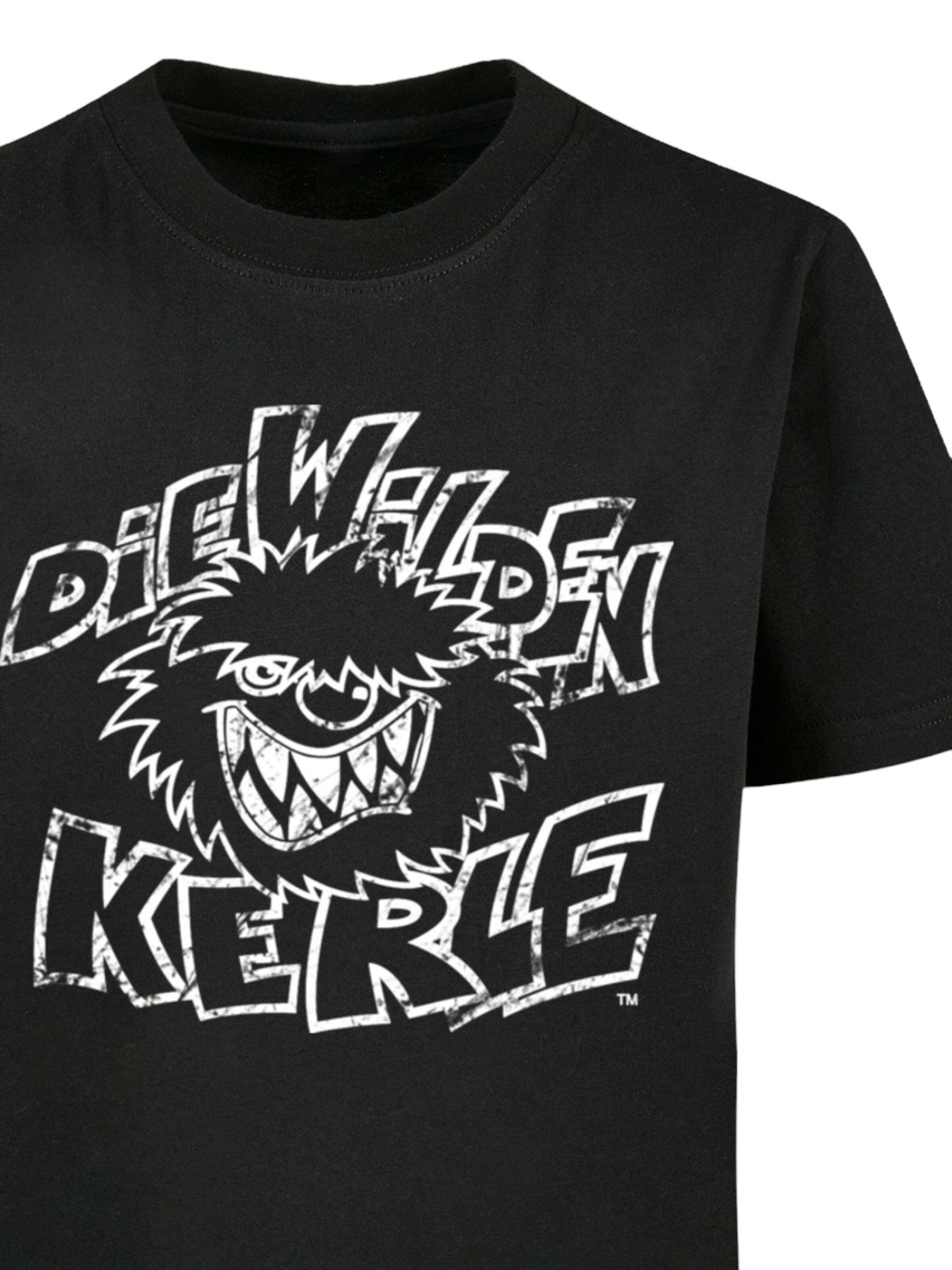 F4NT4STIC Shirt 'Die Wilden Kerle' in Zwart