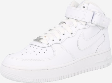 Baskets 'Air Force 1' Nike Sportswear en blanc : devant