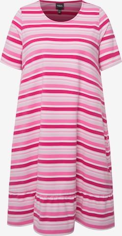 Ulla Popken Dress in Pink: front